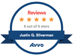 Avvo — 5 out of 5 stars, Justin G. Silverman
